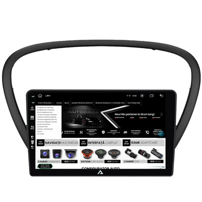 Navigatie Peugeot 607 (2004-2011), Android, Z-Octacore / 8GB RAM + 256GB ROM, 9 Inch - AD-BGZ9008+AD-BGRKIT266V4