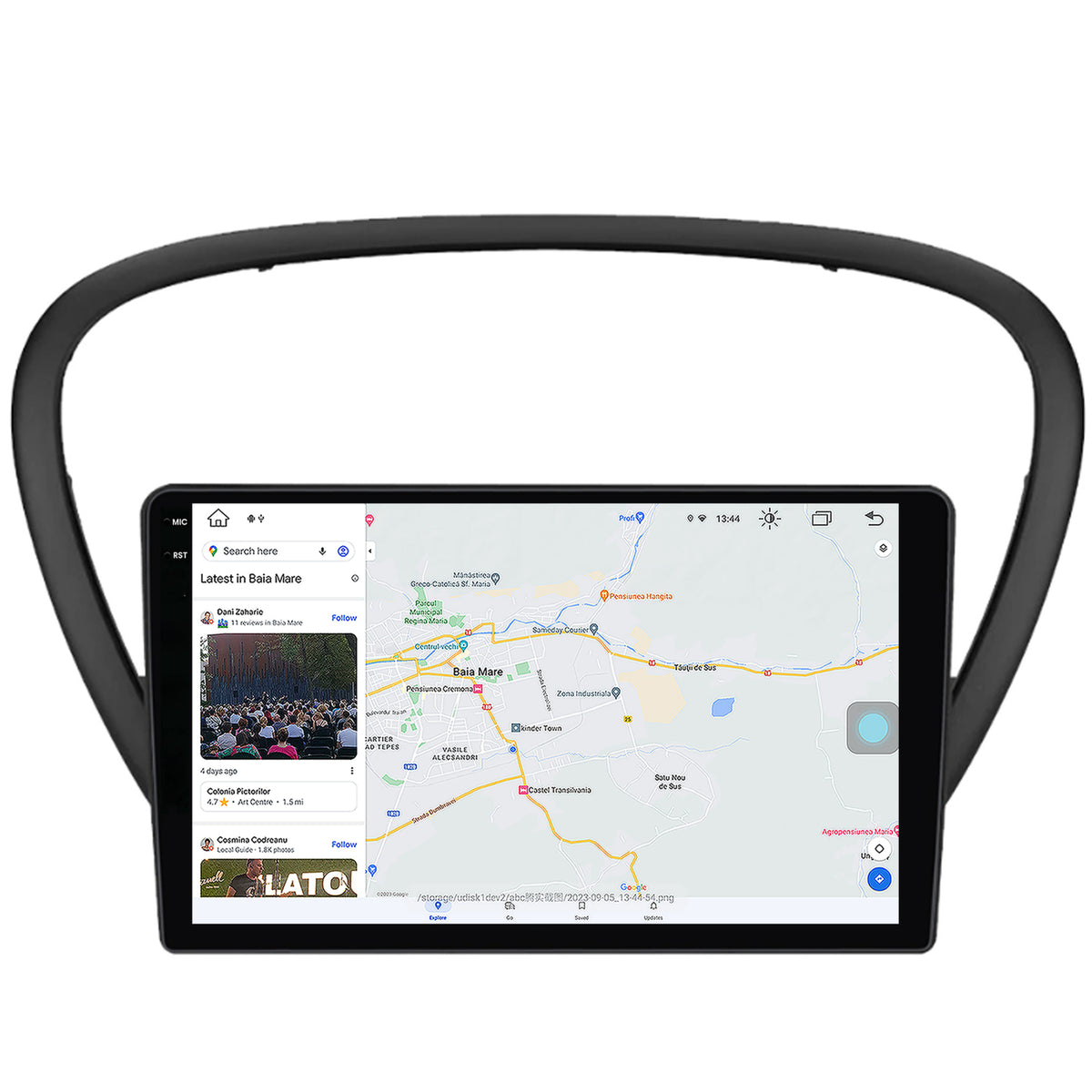 Navigatie Peugeot 607 (2004-2011), Android, V-Octacore / 4GB RAM + 64GB ROM, 9.5 Inch - AD-BGV9004+AD-BGRKIT266V4