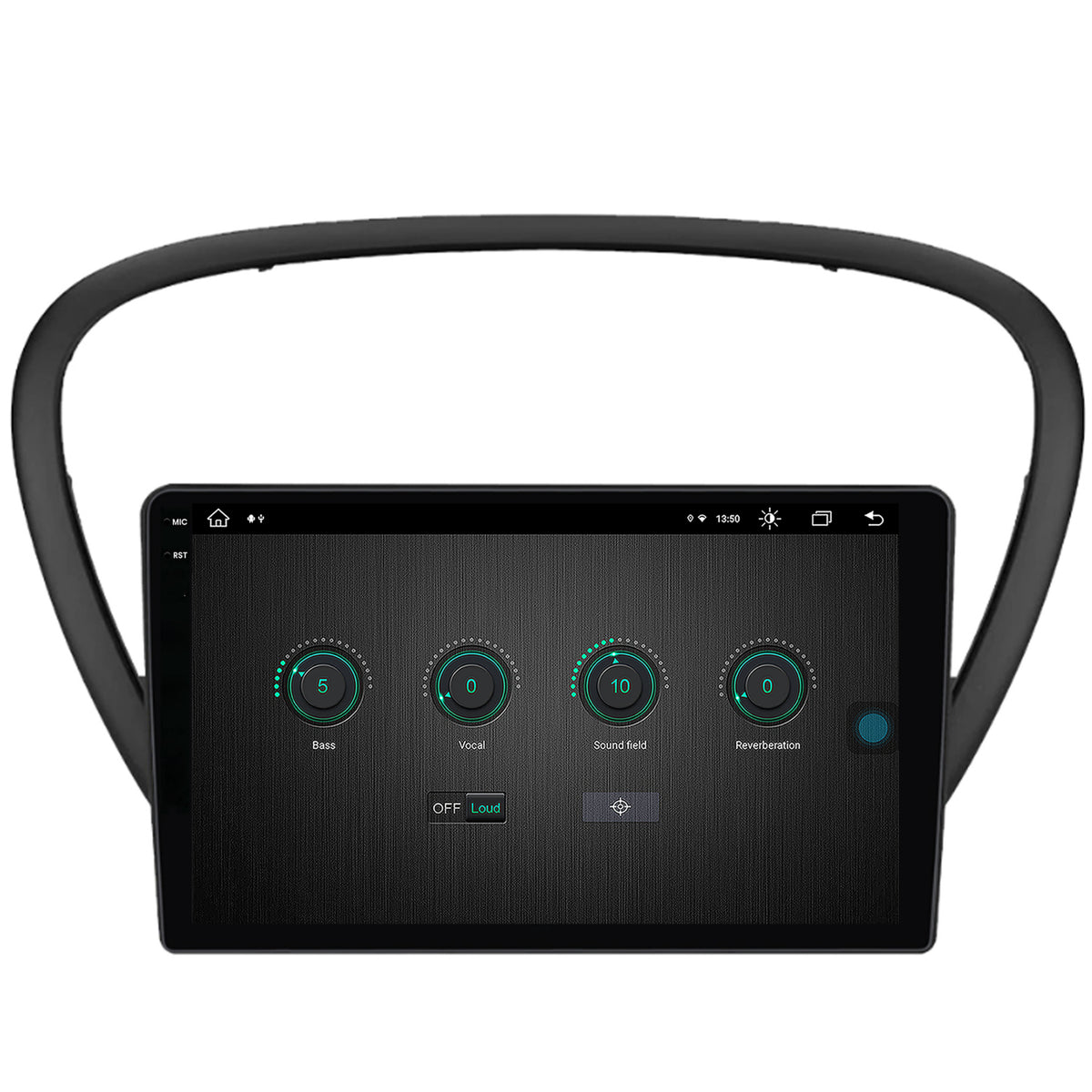 Navigatie Peugeot 607 (2004-2011), Android, V-Octacore / 4GB RAM + 64GB ROM, 9.5 Inch - AD-BGV9004+AD-BGRKIT266V4