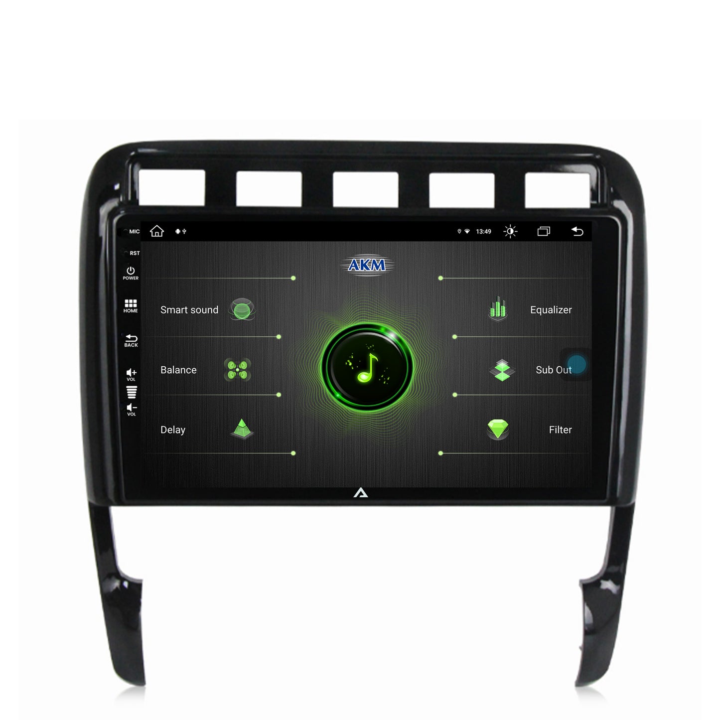 Navigatie Porsche Cayenne (2002-2010), Android, Z-Octacore / 8GB RAM + 256GB ROM, 9 Inch - AD-BGZ9008+AD-BGRKIT057