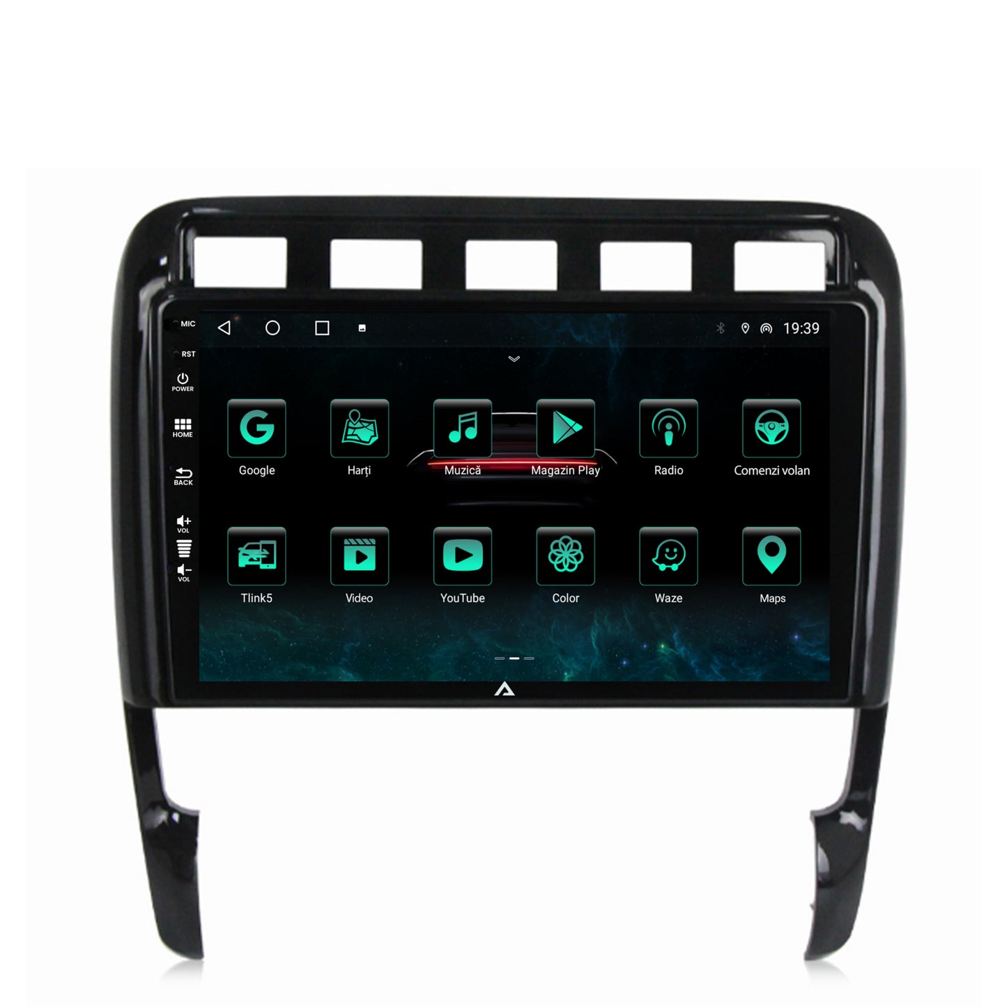 Navigatie Porsche Cayenne (2002-2010), Android, A-Octacore / 4GB RAM + 64GB ROM, 9 Inch - AD-BGA9004+AD-BGRKIT057