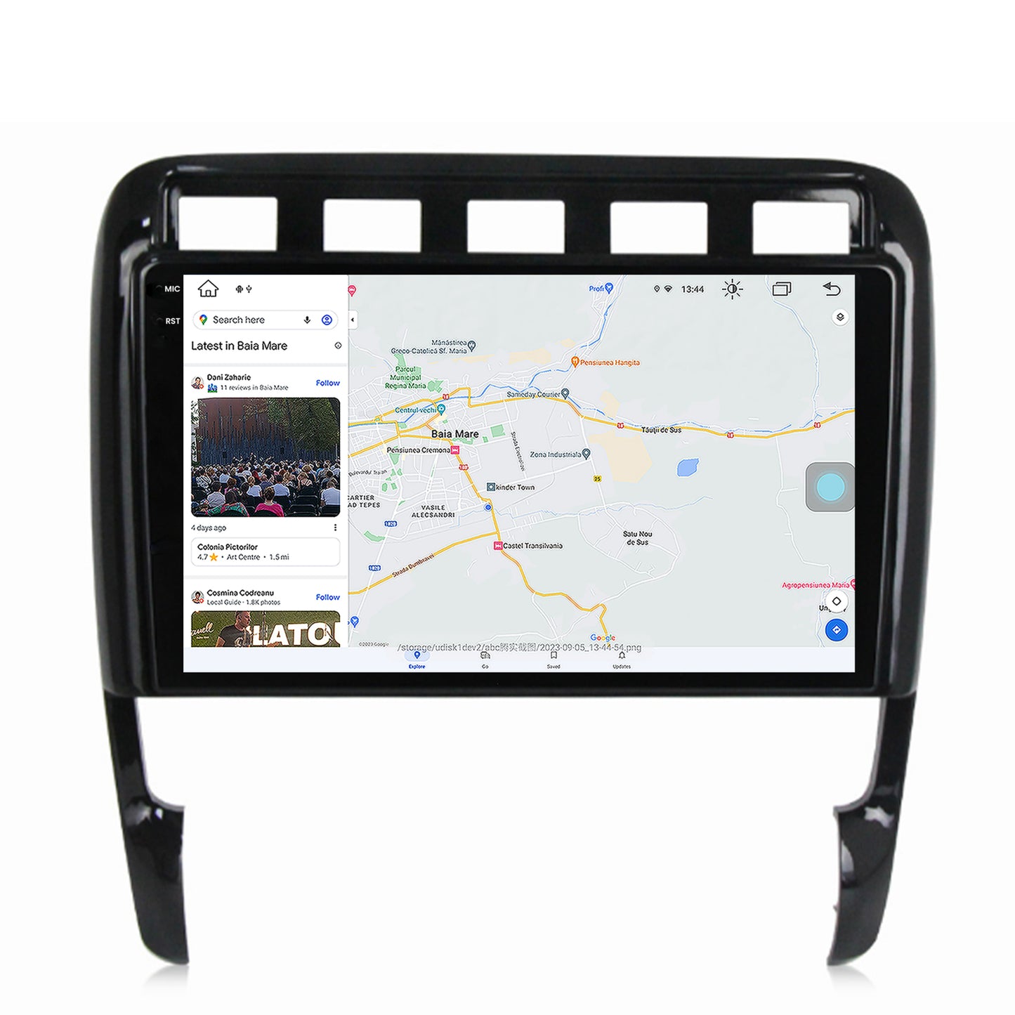 Navigatie Porsche Cayenne (2002-2010), Android, X-Octacore / 8GB RAM + 256GB ROM, 9.5 Inch - AD-BGX9008+AD-BGRKIT057
