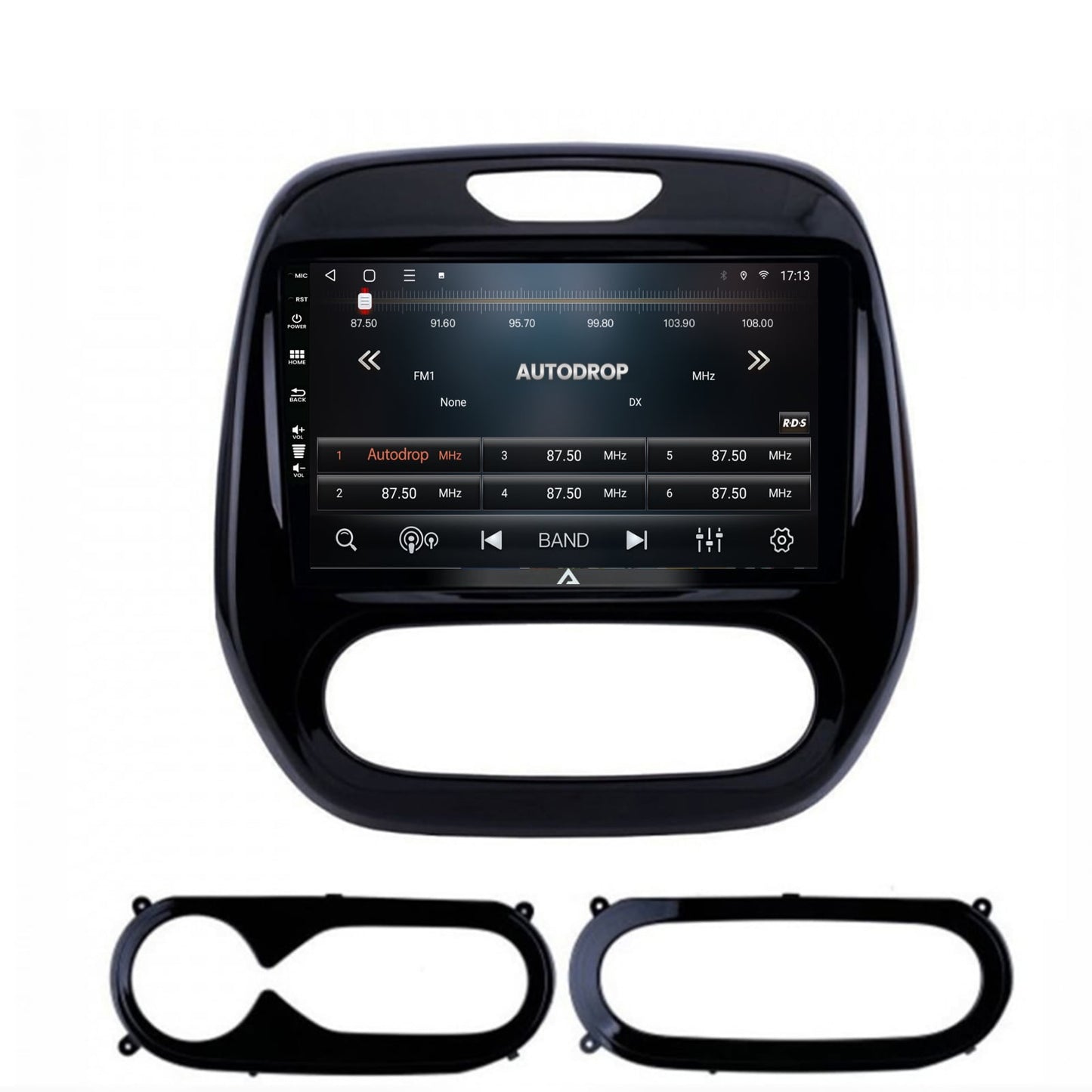 Navigatie Renault Captur (2013-2019), Android, P-Octacore / 2GB RAM + 32GB ROM, 9 Inch - AD-BGP9002+AD-BGRKIT378