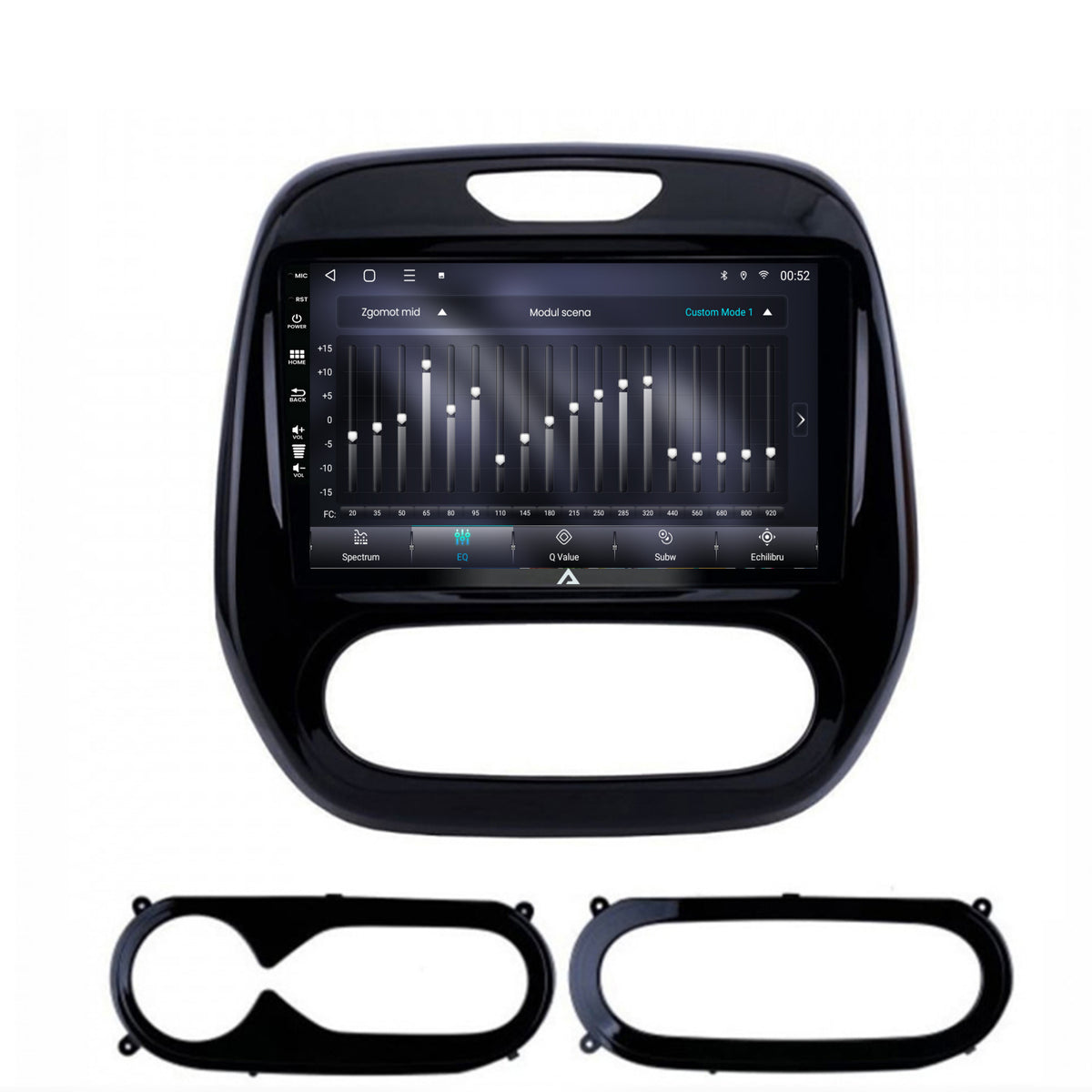 Navigatie Renault Captur (2013-2019), Android, P-Octacore / 2GB RAM + 32GB ROM, 9 Inch - AD-BGP9002+AD-BGRKIT378