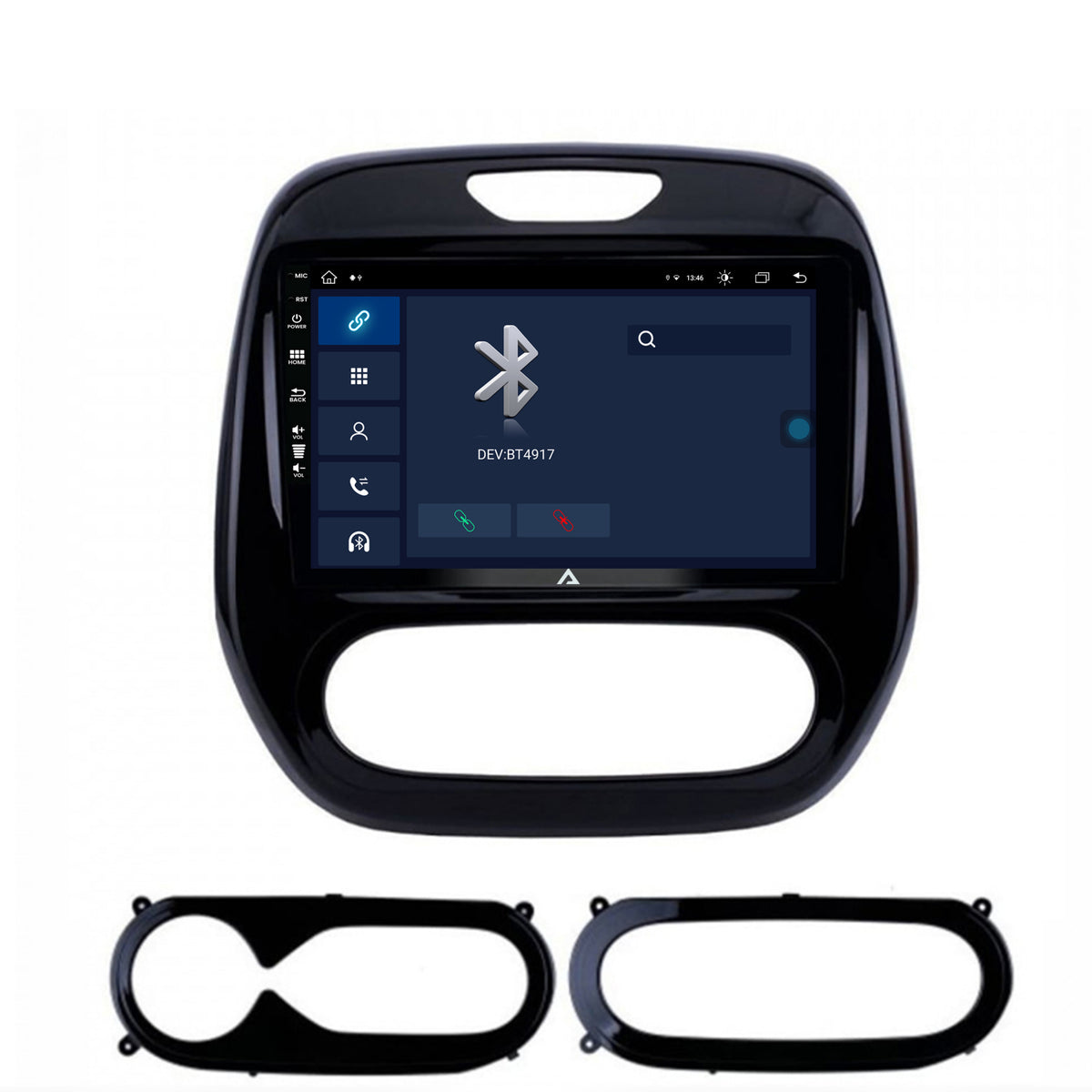 Navigatie Renault Captur (2013-2019), Android, Z-Octacore / 8GB RAM + 256GB ROM, 9 Inch - AD-BGZ9008+AD-BGRKIT378