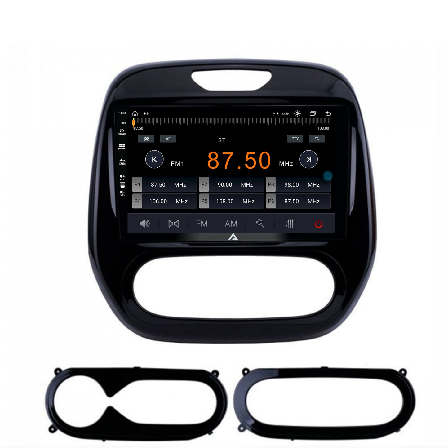 Navigatie Renault Captur (2013-2019), Android, Z-Octacore / 8GB RAM + 256GB ROM, 9 Inch - AD-BGZ9008+AD-BGRKIT378