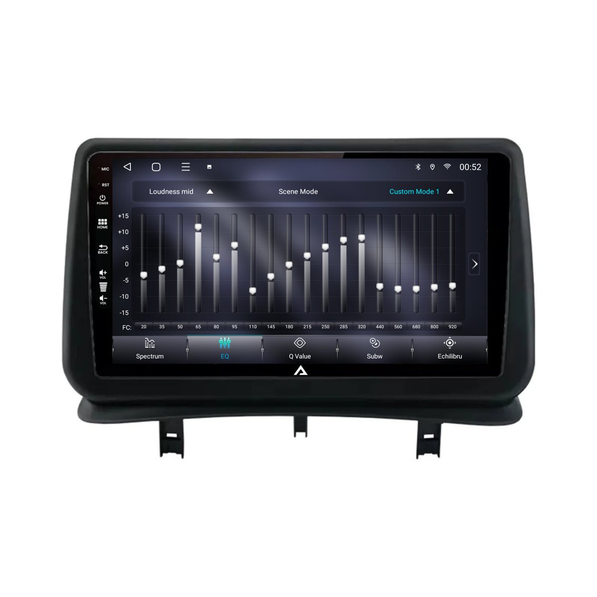 Navigatie Renault Clio 3 (2005-2013), Android, E-Octacore / 2GB RAM + 32GB ROM, 9 Inch - AD-BGE9002+AD-BGRKIT371V2