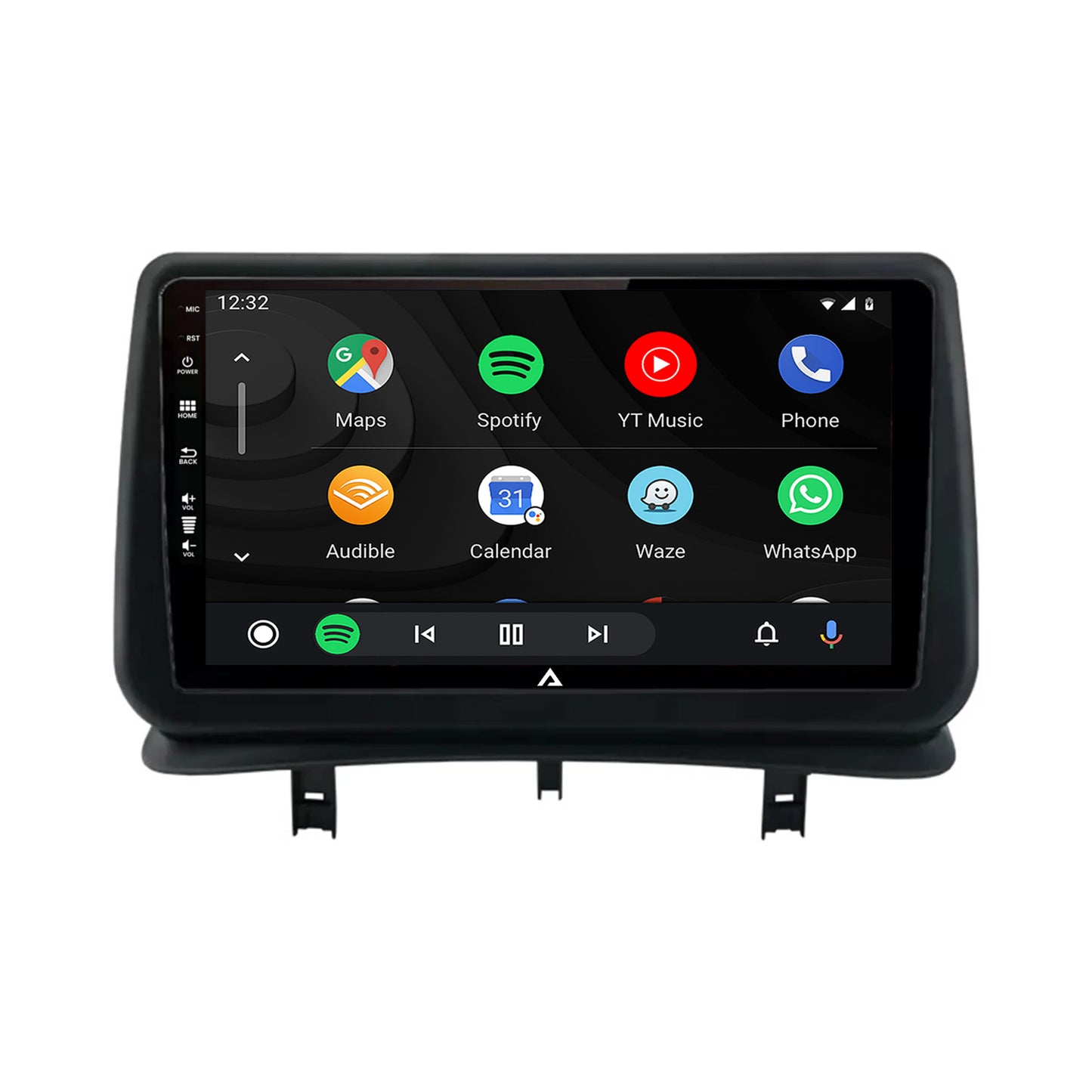Navigatie Renault Clio 3 (2005-2013), Android, E-Octacore / 2GB RAM + 32GB ROM, 9 Inch - AD-BGE9002+AD-BGRKIT371V2