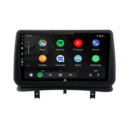 Navigatie Renault Clio 3 (2005-2013), Android, P-Octacore / 2GB RAM + 32GB ROM, 9 Inch - AD-BGP9002+AD-BGRKIT371V2