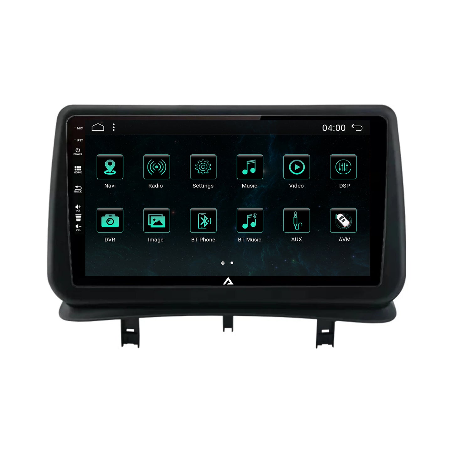 Navigatie Renault Clio 3 (2005-2013), Android, A-Octacore / 4GB RAM + 64GB ROM, 9 Inch - AD-BGA9004+AD-BGRKIT371V2