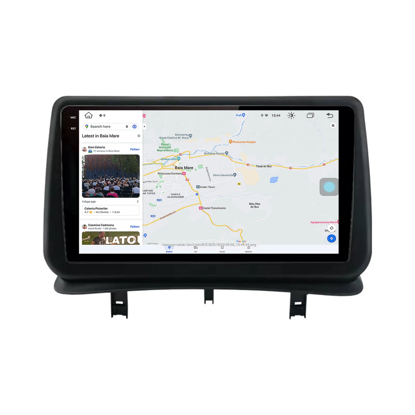 Navigatie Renault Clio 3 (2005-2013), Android, V-Octacore / 4GB RAM + 64GB ROM, 9.5 Inch - AD-BGV9004+AD-BGRKIT371V2