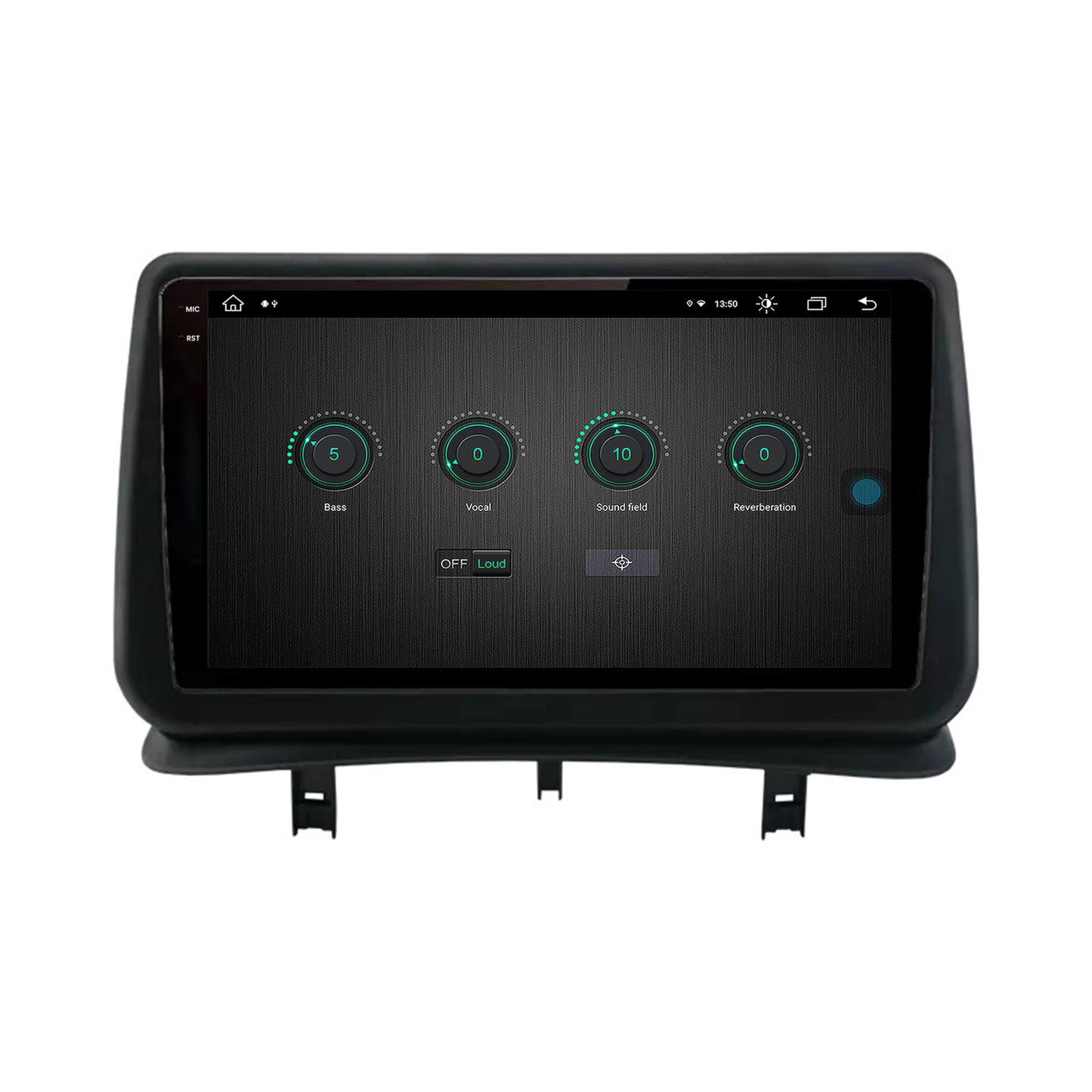 Navigatie Renault Clio 3 (2005-2013), Android, V-Octacore / 4GB RAM + 64GB ROM, 9.5 Inch - AD-BGV9004+AD-BGRKIT371V2