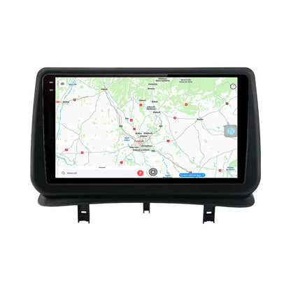 Navigatie Renault Clio 3 (2005-2013), Android, V-Octacore / 4GB RAM + 64GB ROM, 9.5 Inch - AD-BGV9004+AD-BGRKIT371V2