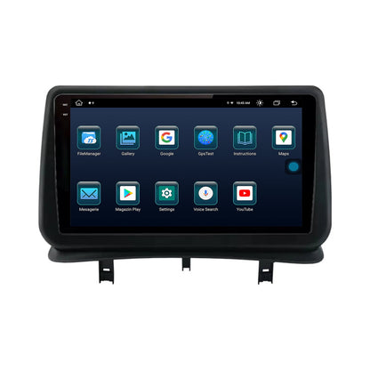 Navigatie Renault Clio 3 (2005-2013), Android, X-Octacore / 8GB RAM + 256GB ROM, 9.5 Inch - AD-BGX9008+AD-BGRKIT371V2