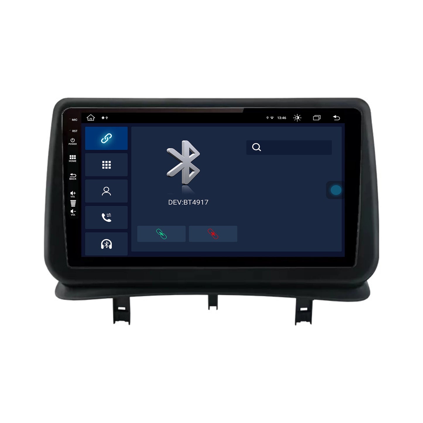 Navigatie Renault Clio 3 (2005-2013), Android, Z-Octacore / 8GB RAM + 256GB ROM, 9 Inch - AD-BGZ9008+AD-BGRKIT371V2