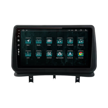 Navigatie Renault Clio 3 (2005-2013), Android, Z-Octacore / 8GB RAM + 256GB ROM, 9 Inch - AD-BGZ9008+AD-BGRKIT371V2