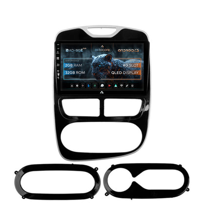 Navigatie Renault Clio IV (2012-2016), Android, E-Octacore / 2GB RAM + 32GB ROM, 9 Inch - AD-BGE9002+AD-BGRKIT369-1216
