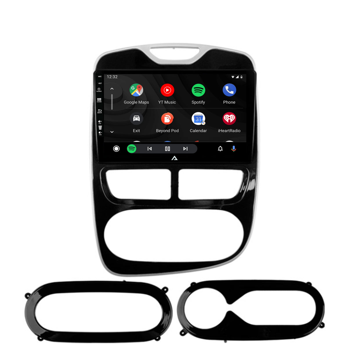 Navigatie Renault Clio IV (2012-2016), Android, E-Octacore / 2GB RAM + 32GB ROM, 9 Inch - AD-BGE9002+AD-BGRKIT369-1216