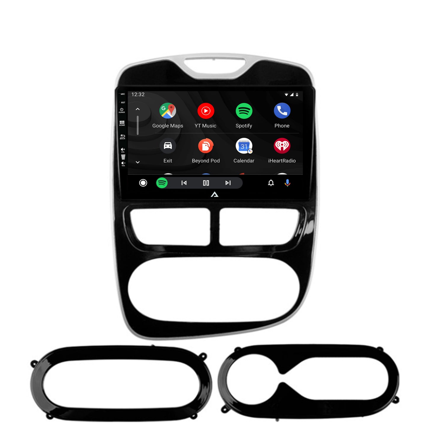 Navigatie Renault Clio IV (2012-2016), Android, E-Octacore / 2GB RAM + 32GB ROM, 9 Inch - AD-BGE9002+AD-BGRKIT369-1216