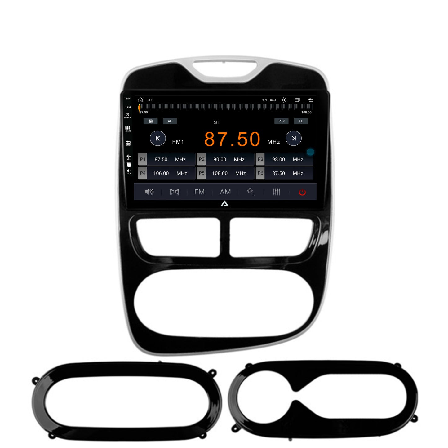 Navigatie Renault Clio IV (2012-2016), Android, Z-Octacore / 8GB RAM + 256GB ROM, 9 Inch - AD-BGZ9008+AD-BGRKIT369-1216