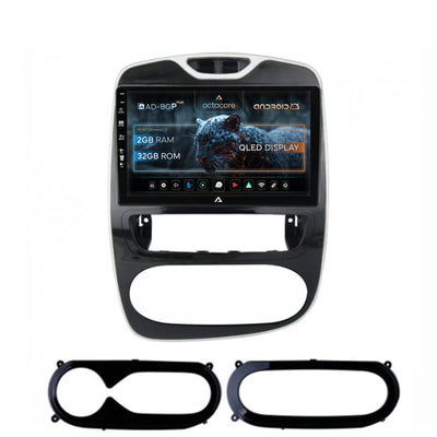 Navigatie Renault Clio IV (2016-2019), Android, P-Octacore / 2GB RAM + 32GB ROM, 9 Inch - AD-BGP9002+AD-BGRKIT369-1619