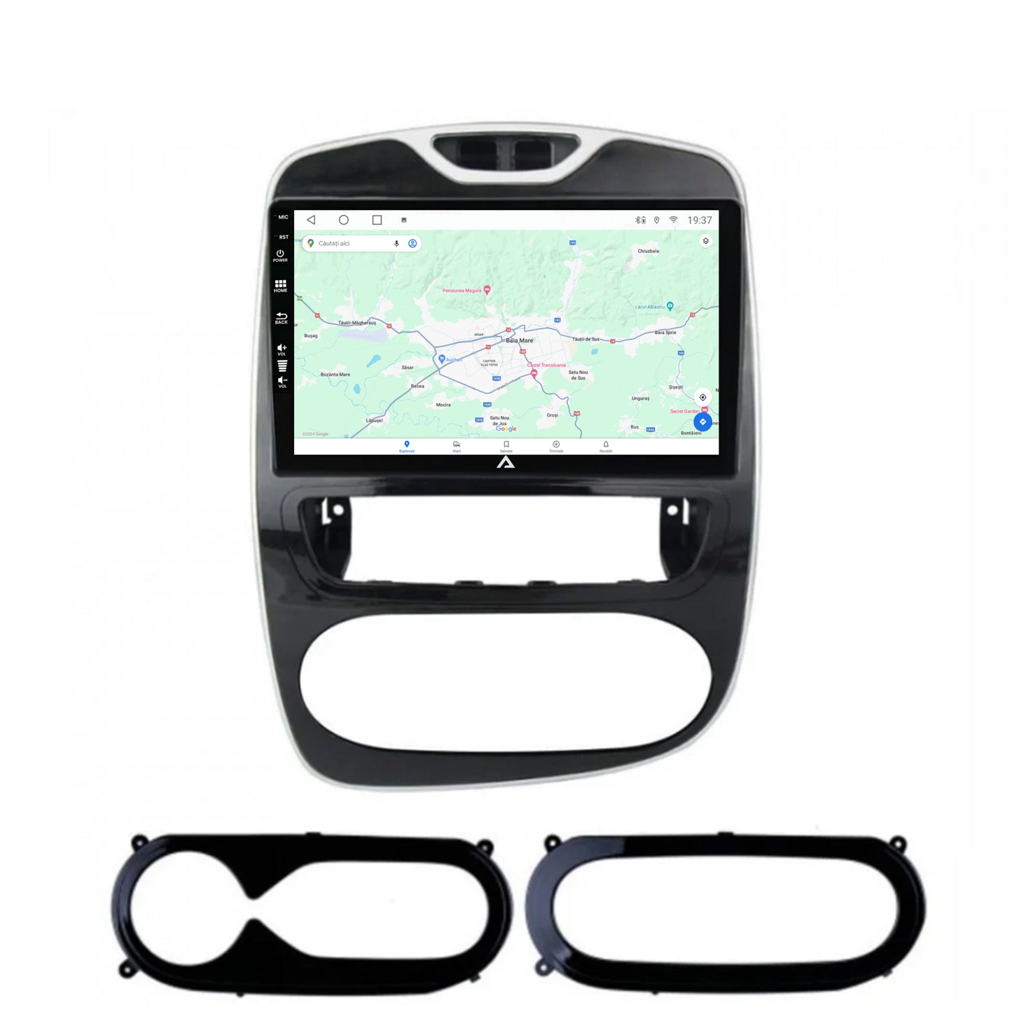 Navigatie Renault Clio IV (2016-2019), Android, A-Octacore / 4GB RAM + 64GB ROM, 9 Inch - AD-BGA9004+AD-BGRKIT369-1619