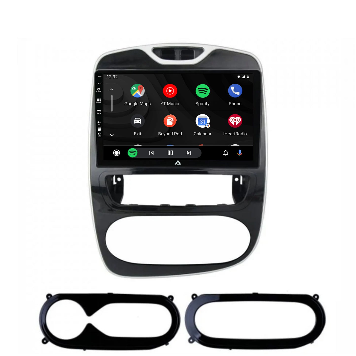 Navigatie Renault Clio IV (2016-2019), Android, A-Octacore / 4GB RAM + 64GB ROM, 9 Inch - AD-BGA9004+AD-BGRKIT369-1619