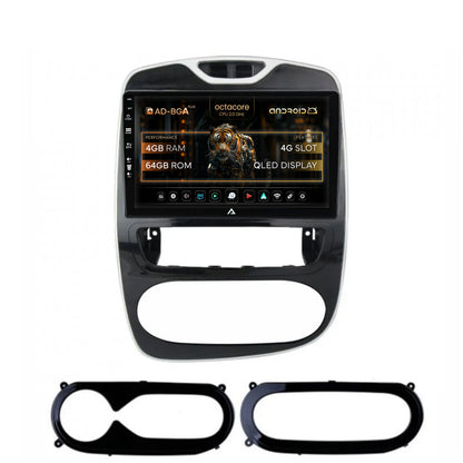 Navigatie Renault Clio IV (2016-2019), Android, A-Octacore / 4GB RAM + 64GB ROM, 9 Inch - AD-BGA9004+AD-BGRKIT369-1619