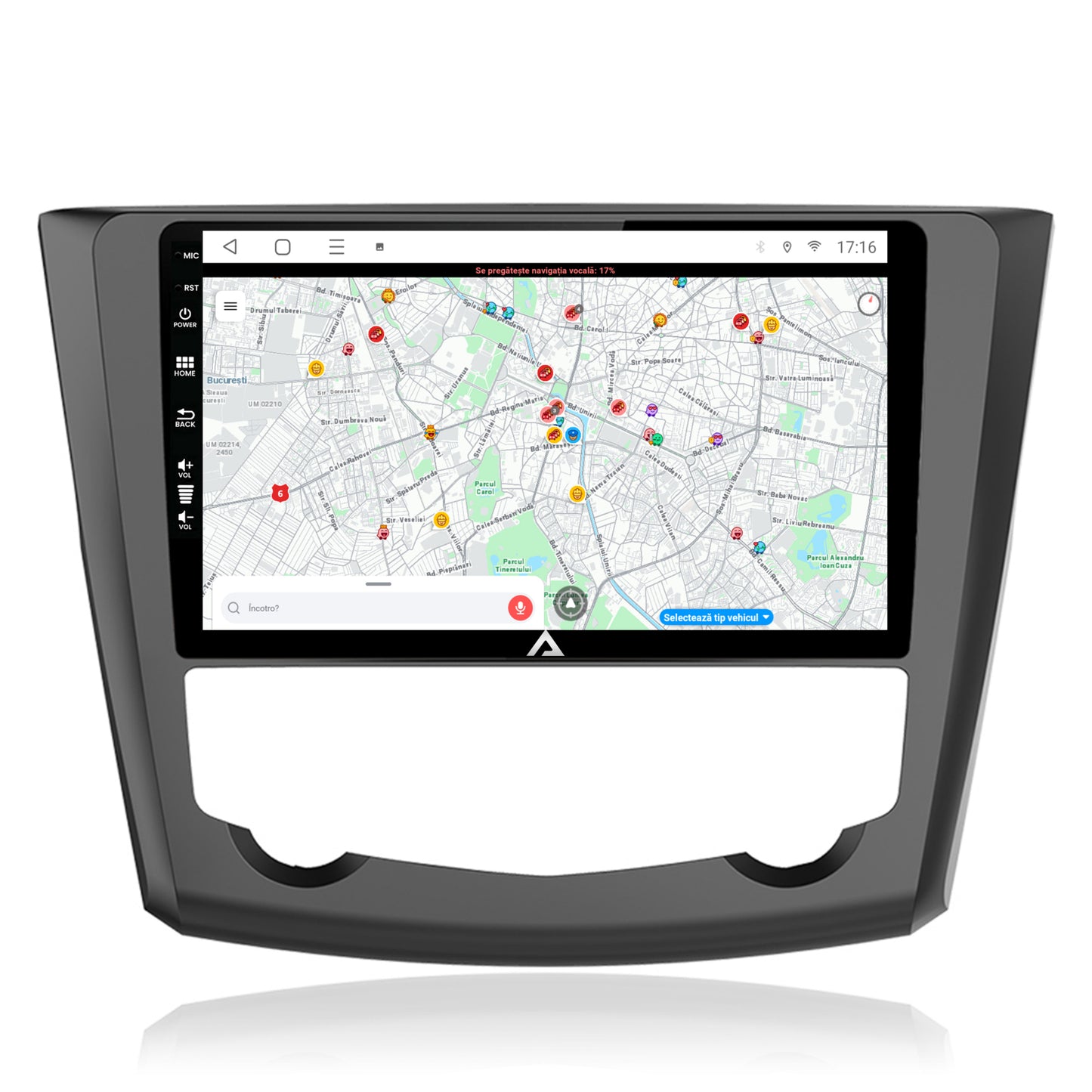 Navigatie Renault Kadjar, Android, P-Octacore / 2GB RAM + 32,GB ROM, 9 Inch - AD-BGP9002+AD-BGRKIT364