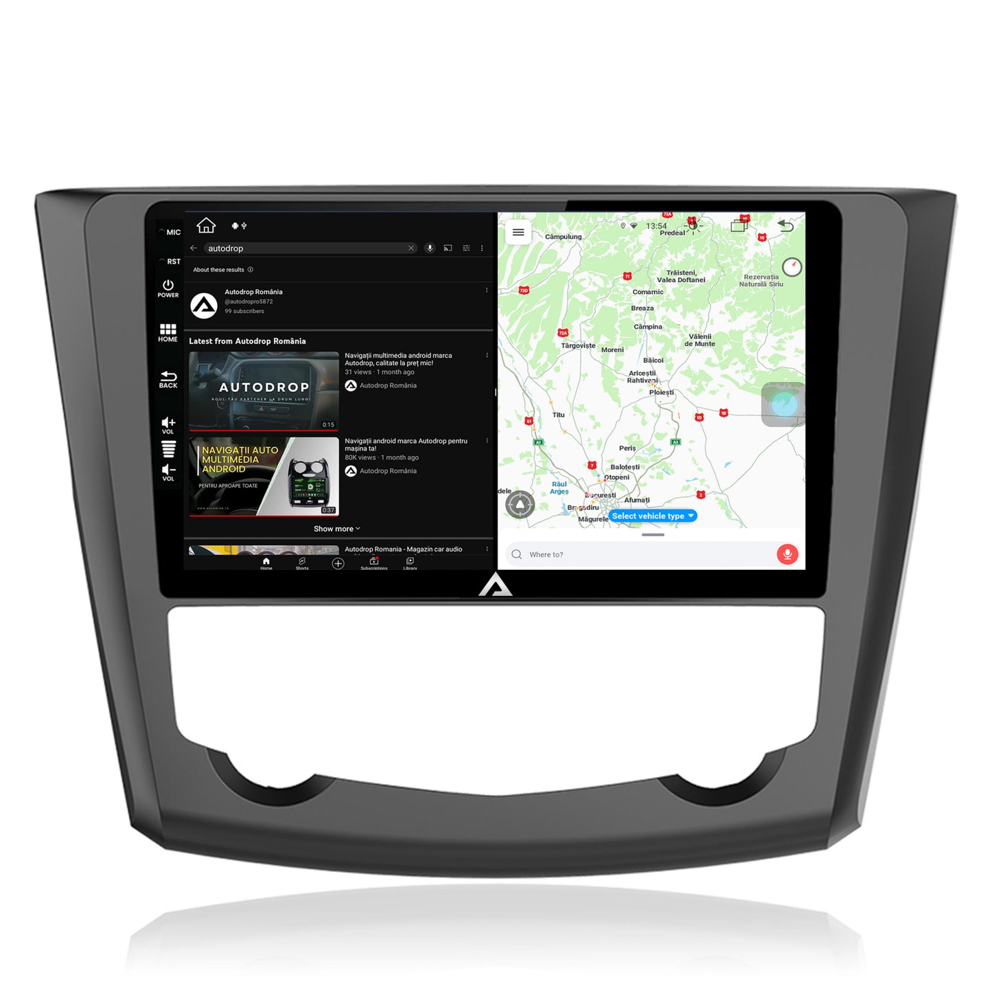 Navigatie Renault Kadjar, Android, Z-Octacore / 8GB RAM + 256GB ROM, 9 Inch - AD-BGZ9008+AD-BGRKIT364