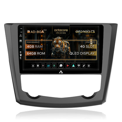 Navigatie Renault Kadjar, Android, A-Octacore / 4GB RAM + 64GB ROM, 9 Inch - AD-BGA9004+AD-BGRKIT364