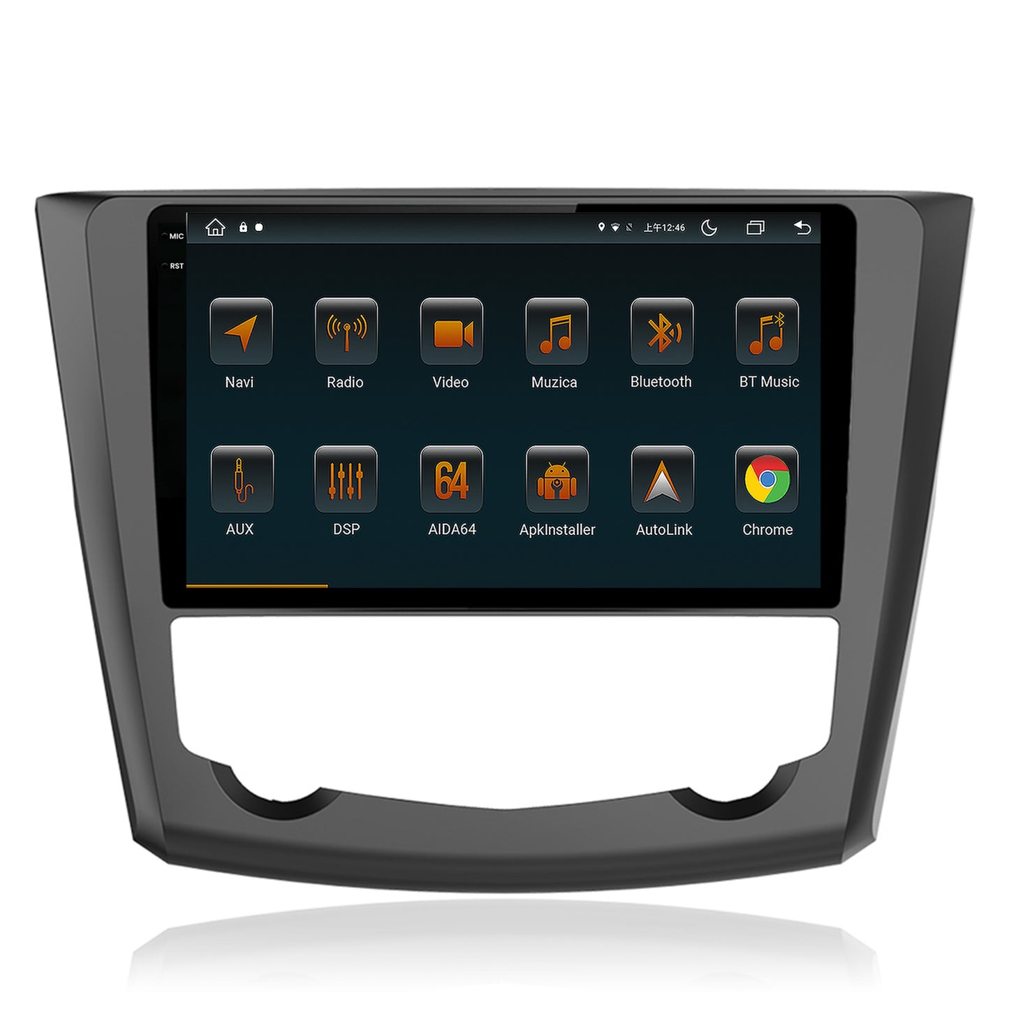 Navigatie Renault Kadjar, Android, V-Octacore / 4GB RAM + 64GB ROM, 9.5 Inch - AD-BGV9004+AD-BGRKIT364