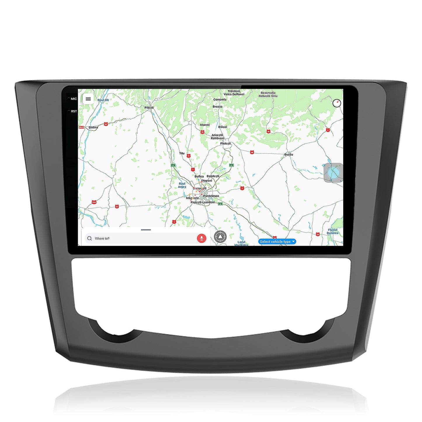 Navigatie Renault Kadjar, Android, V-Octacore / 4GB RAM + 64GB ROM, 9.5 Inch - AD-BGV9004+AD-BGRKIT364