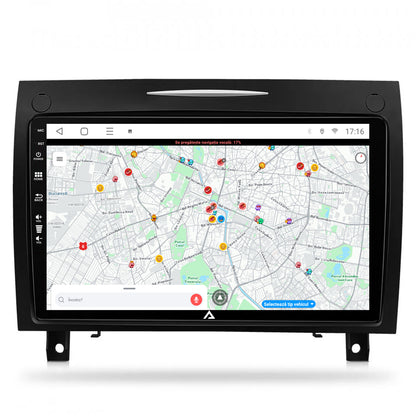 Navigatie Benz SLK (2006-2010), Android, P-Octacore / 2GB RAM + 32GB ROM, 9 Inch - AD-BGP9002+AD-BGRKIT406V2