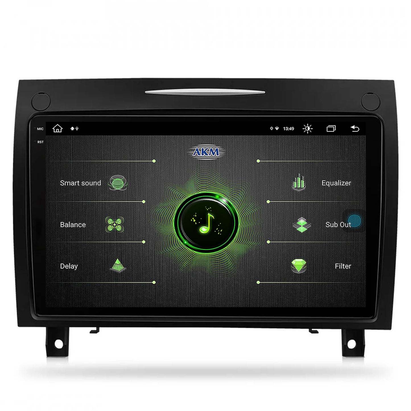 Navigatie Benz SLK (2006-2010), Android, V-Octacore / 4GB RAM + 64GB ROM, 9.5 Inch - AD-BGV9004+AD-BGRKIT406V2