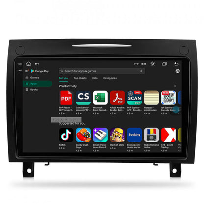 Navigatie Benz SLK (2006-2010), Android, V-Octacore / 4GB RAM + 64GB ROM, 9.5 Inch - AD-BGV9004+AD-BGRKIT406V2
