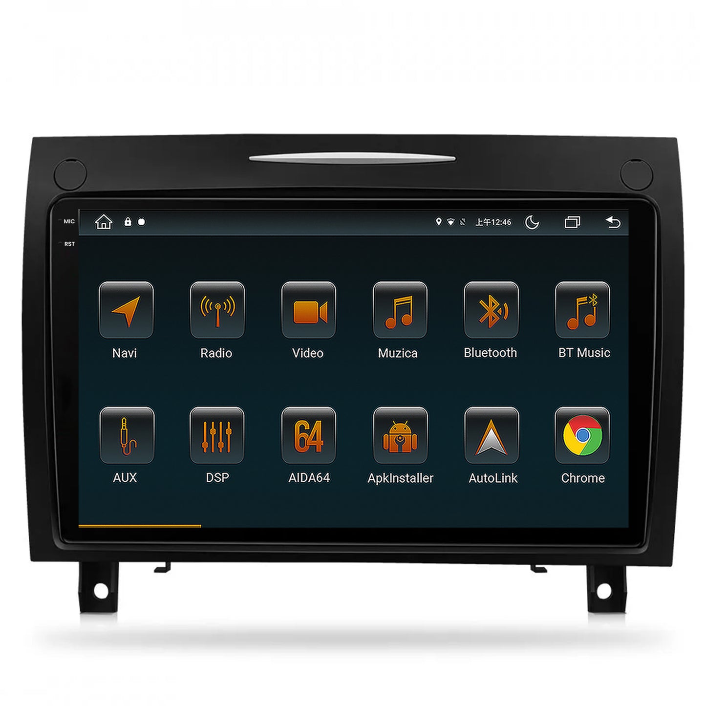 Navigatie Benz SLK (2006-2010), Android, V-Octacore / 4GB RAM + 64GB ROM, 9.5 Inch - AD-BGV9004+AD-BGRKIT406V2