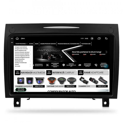 Navigatie Benz SLK (2006-2010), Android, V-Octacore / 4GB RAM + 64GB ROM, 9.5 Inch - AD-BGV9004+AD-BGRKIT406V2