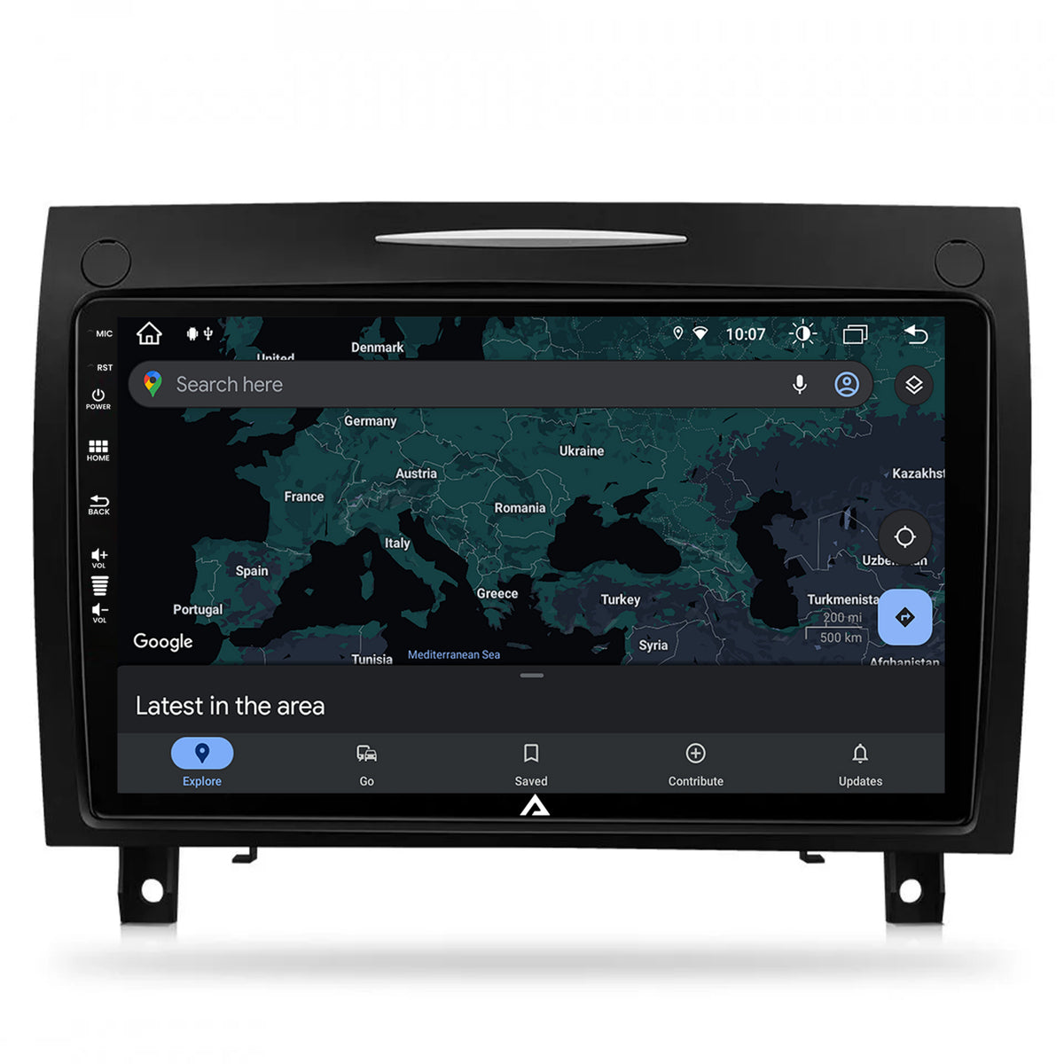 Navigatie Benz SLK (2006-2010), Android, Z-Octacore / 8GB RAM + 256GB ROM, 9 Inch - AD-BGZ9008+AD-BGRKIT406V2