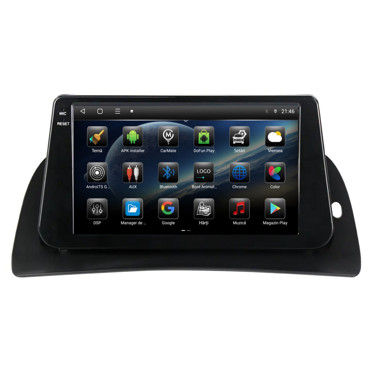 Navigatie Renault Kangoo (2008-2021), Android, P-Octacore / 2GB RAM + 32GB ROM, 9 Inch - AD-BGP9002+AD-BGRKIT373