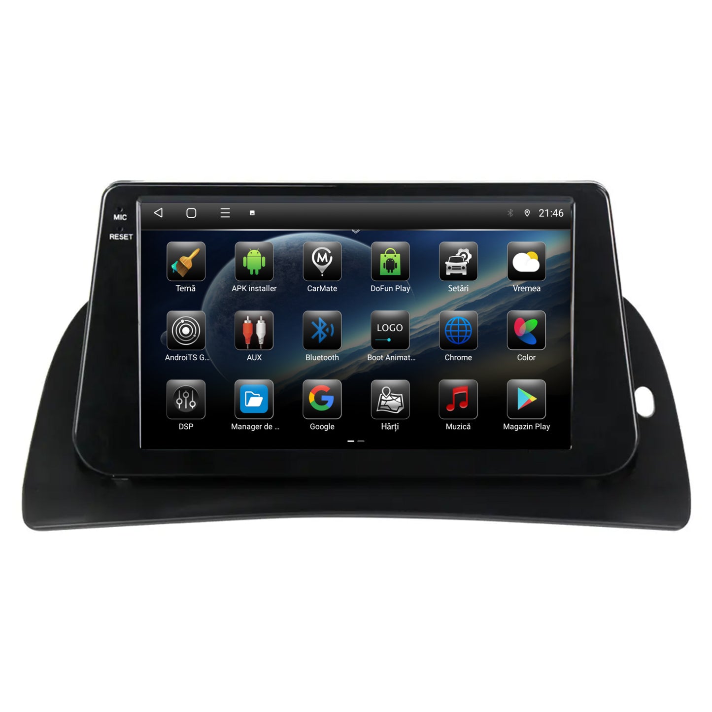 Navigatie Renault Kangoo (2008-2021), Android, P-Octacore / 2GB RAM + 32GB ROM, 9 Inch - AD-BGP9002+AD-BGRKIT373