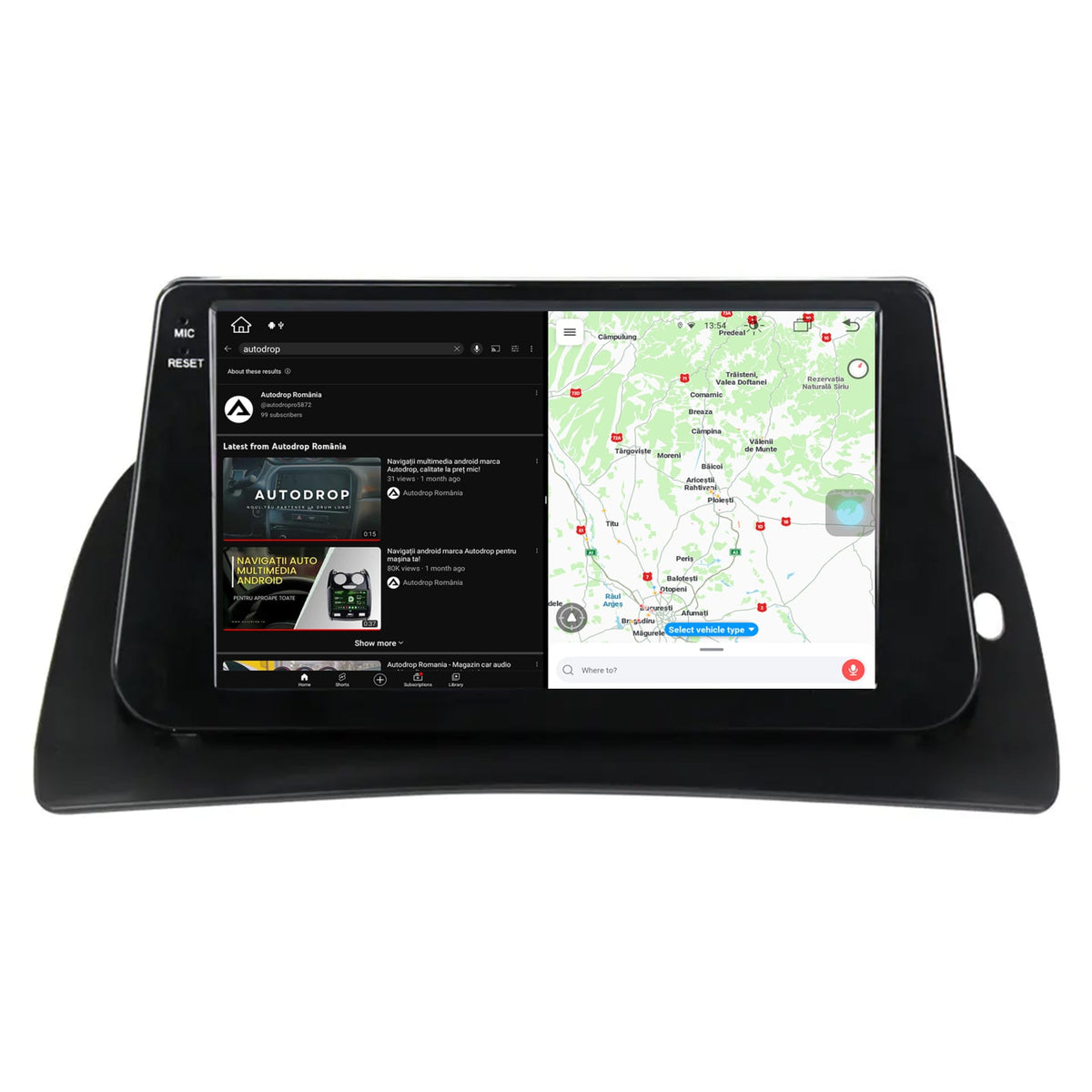 Navigatie Renault Kangoo (2008-2021), Android, X-Octacore / 8GB RAM + 256GB ROM, 9.5 Inch - AD-BGX9008+AD-BGRKIT373