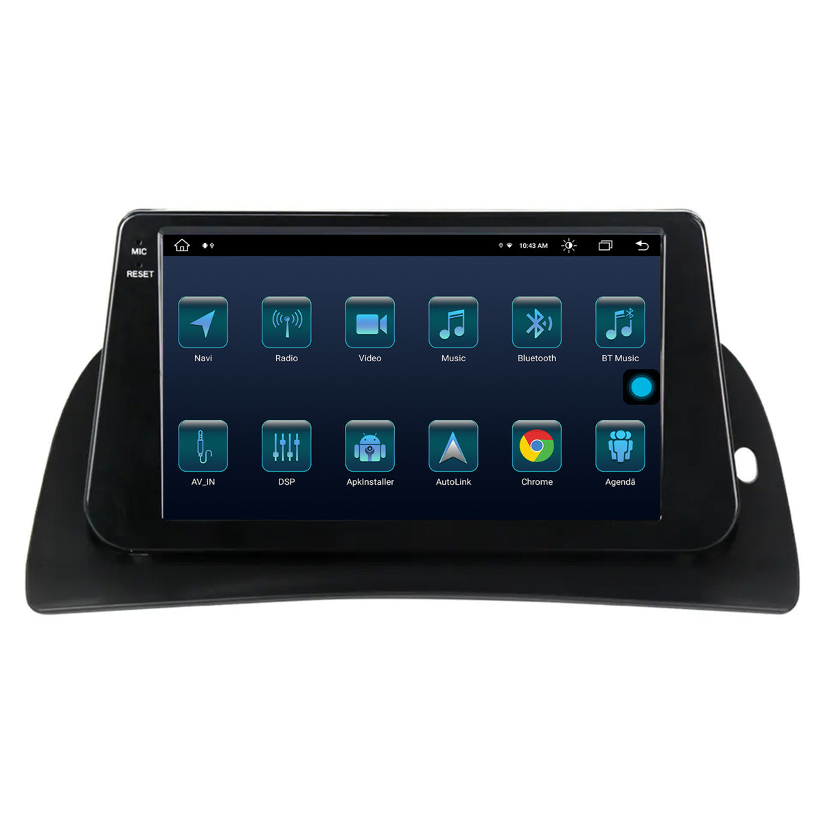 Navigatie Renault Kangoo (2008-2021), Android, X-Octacore / 8GB RAM + 256GB ROM, 9.5 Inch - AD-BGX9008+AD-BGRKIT373