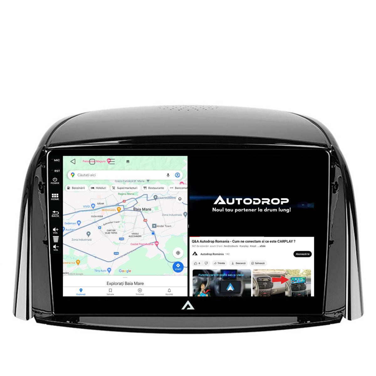 Navigatie Renault Koleos (2009-2016), Android, E-Octacore / 2GB RAM + 32GB ROM, 9 Inch - AD-BGE9002+AD-BGRKIT365