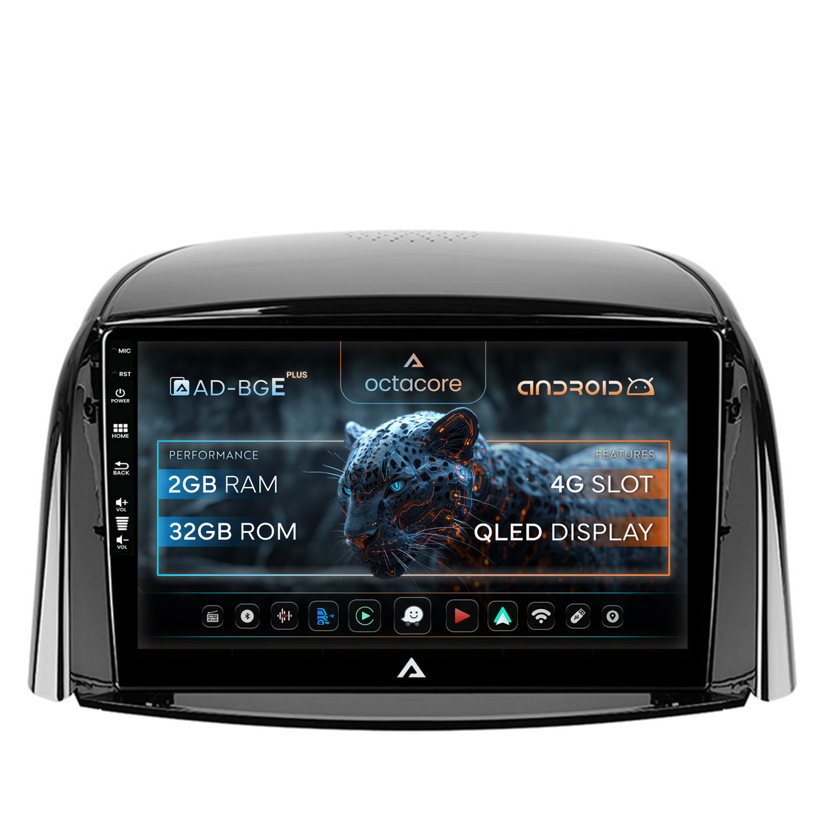 Navigatie Renault Koleos (2009-2016), Android, E-Octacore / 2GB RAM + 32GB ROM, 9 Inch - AD-BGE9002+AD-BGRKIT365