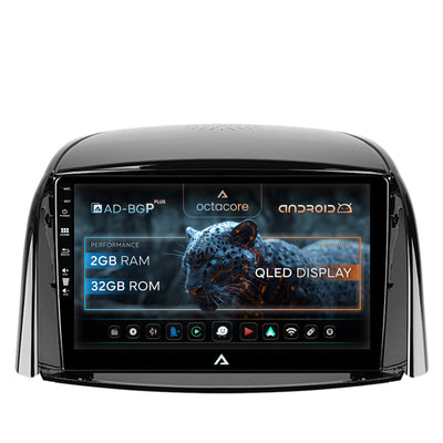 Navigatie Renault Koleos (2009-2016), Android, P-Octacore / 2GB RAM + 32GB ROM, 9 Inch - AD-BGP9002+AD-BGRKIT365