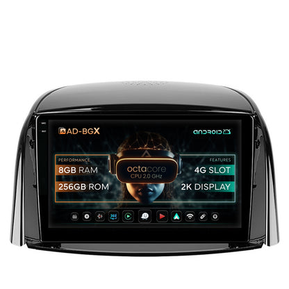 Navigatie Renault Koleos (2009-2016), Android, X-Octacore / 8GB RAM + 256GB ROM, 9.5 Inch - AD-BGX9008+AD-BGRKIT365