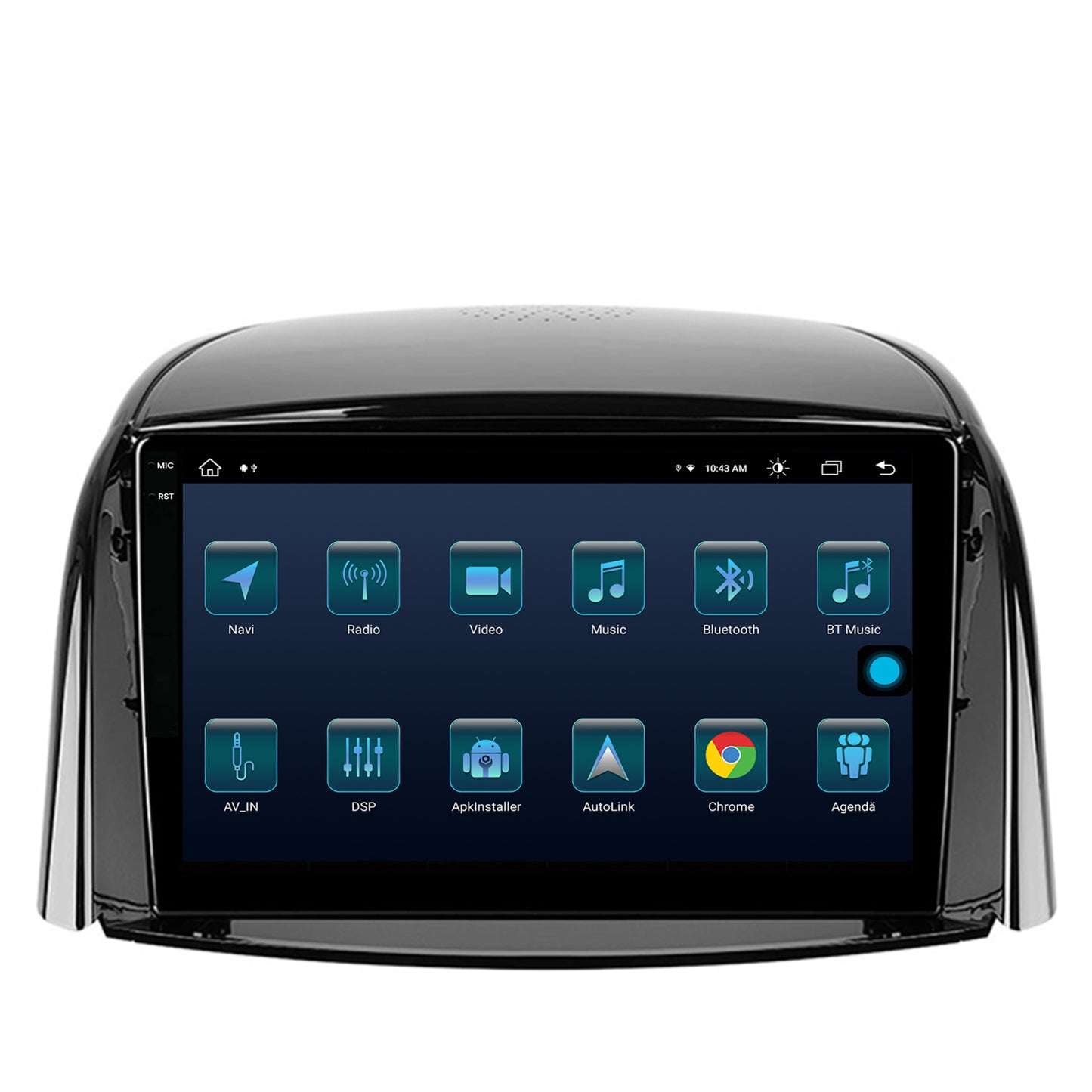 Navigatie Renault Koleos (2009-2016), Android, X-Octacore / 8GB RAM + 256GB ROM, 9.5 Inch - AD-BGX9008+AD-BGRKIT365