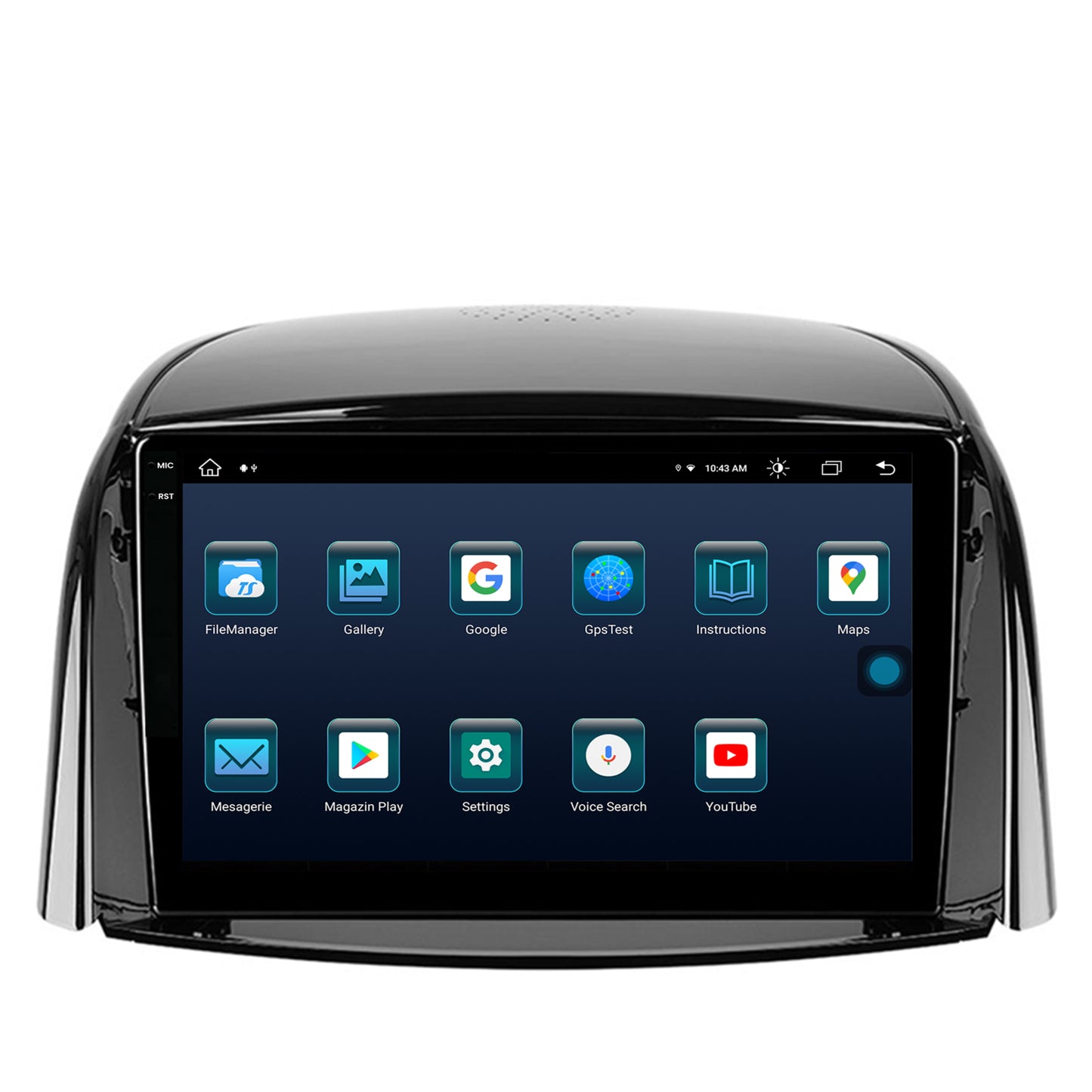 Navigatie Renault Koleos (2009-2016), Android, X-Octacore / 8GB RAM + 256GB ROM, 9.5 Inch - AD-BGX9008+AD-BGRKIT365