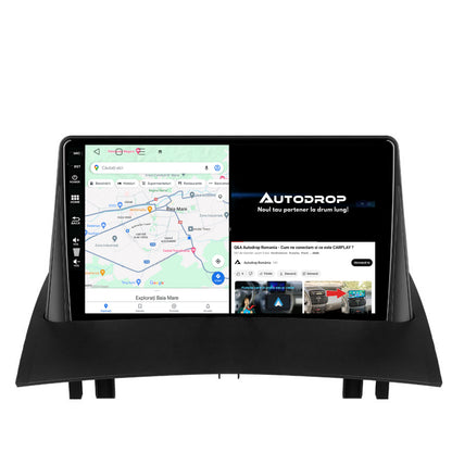 Navigatie Renault Megane 2 (2002-2009), Android, E-Octacore / 2GB RAM + 32GB ROM, 9 Inch - AD-BGE9002+AD-BGRKIT371